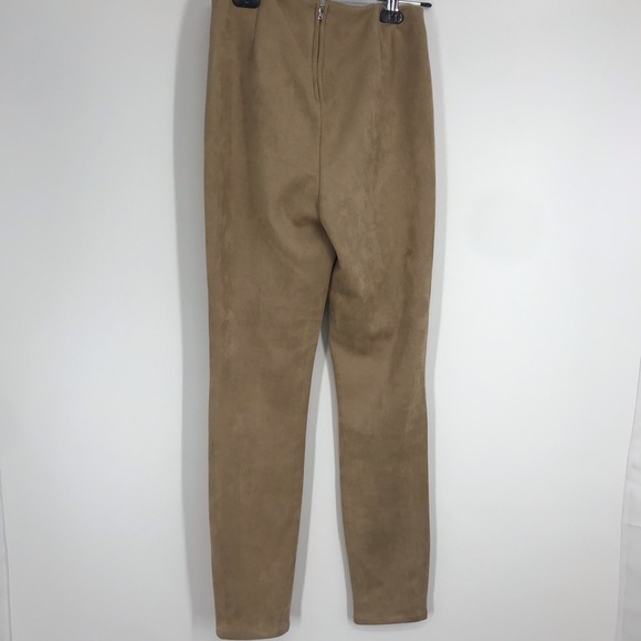 NWT BlankNYC faux suede tan pants leggings size26 - Picture 6 of 9